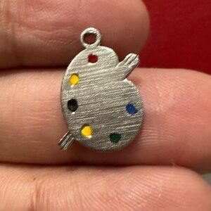Vintage D&b Dolan & Bullock Sterling Art Easel Charm